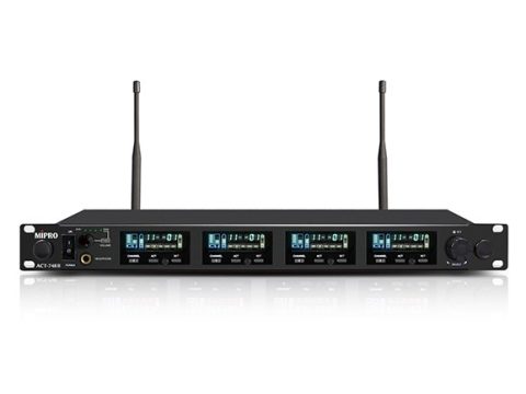 ACT-748II(Dante) 宽频四频道纯自动选讯接收机