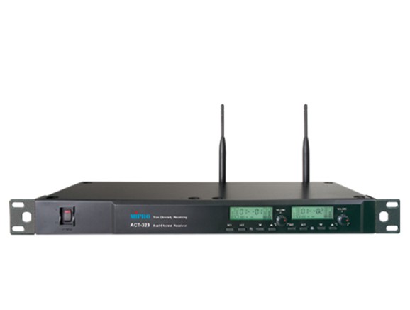 ACT-323 UHF 1U双频道接收机