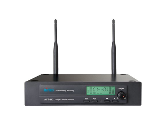 ACT-313 UHF半U单通道接收机