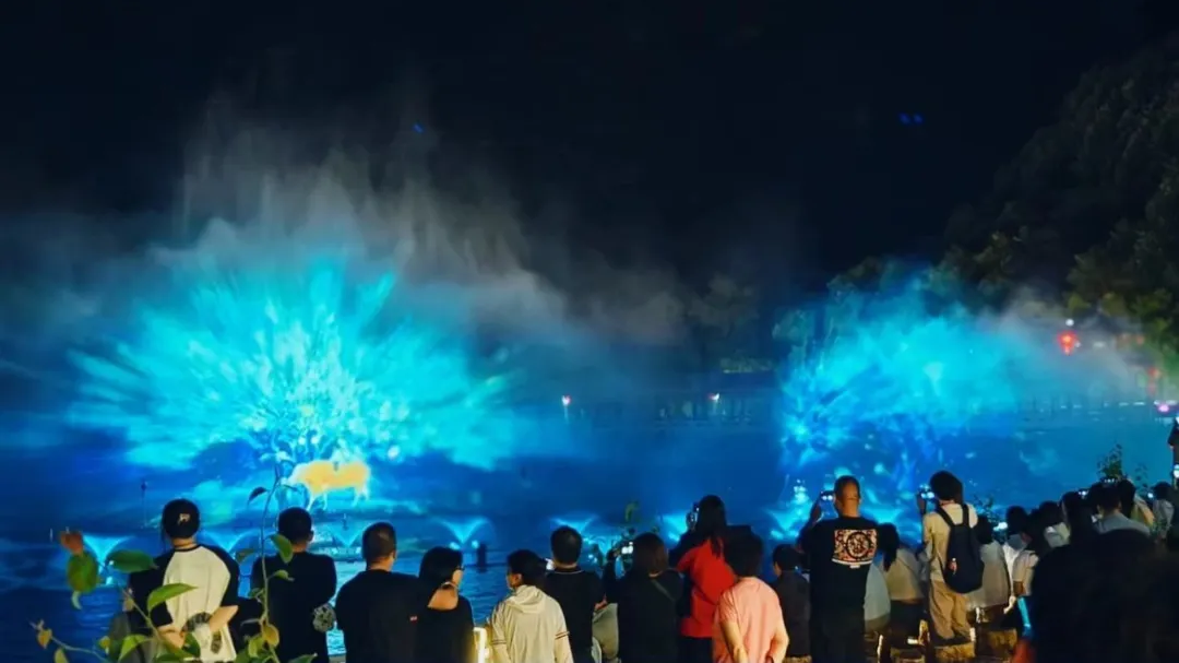 北京梨树沟休闲小镇水秀夜游嘉年华音响系统工程